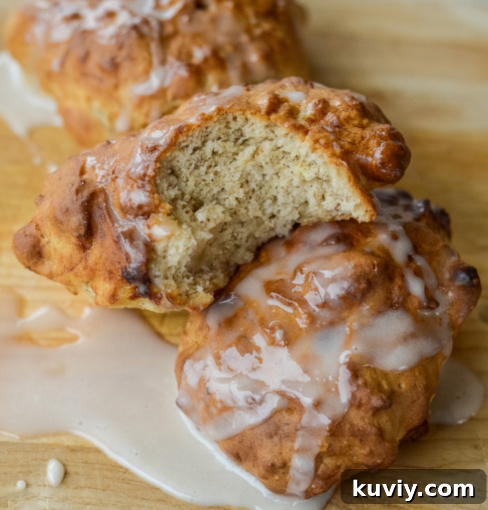 gluten free air fryer banana fritters