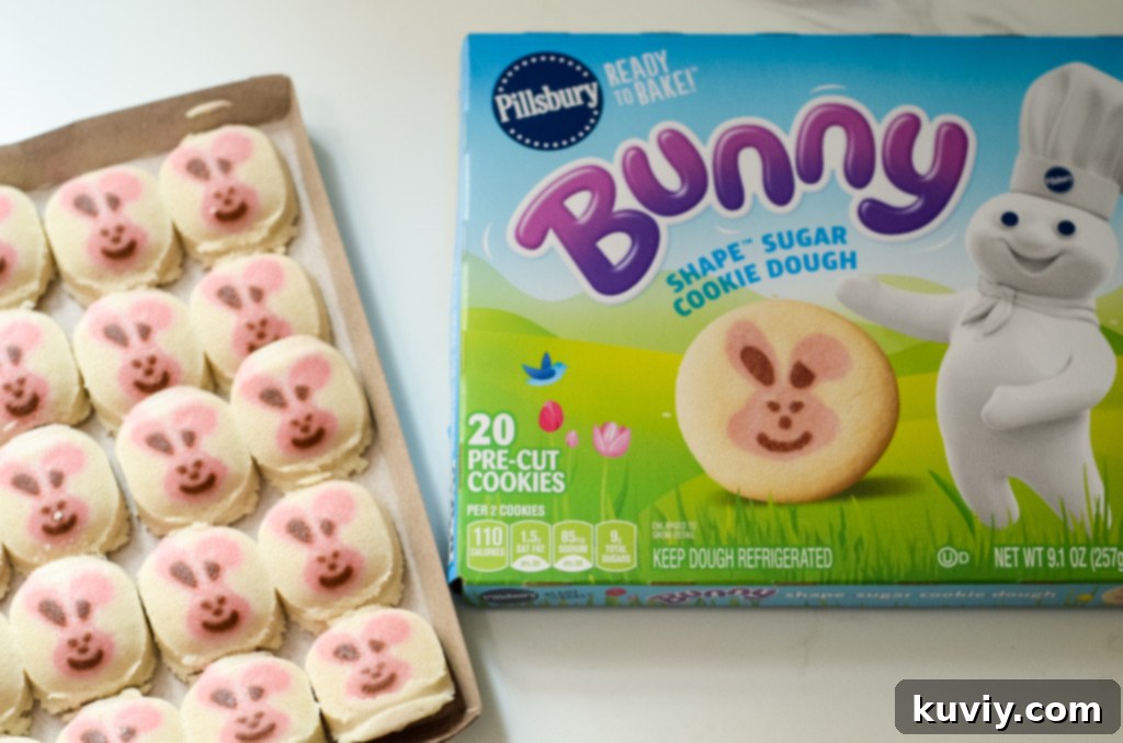 Pillsbury sugar cookie dough and silicone mat for air frying