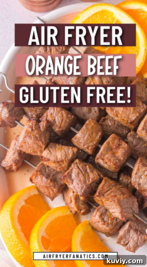 The Ultimate Sweet and Savory Air Fryer Orange Beef Skewers 9 air fryer orange beef skewers recipe