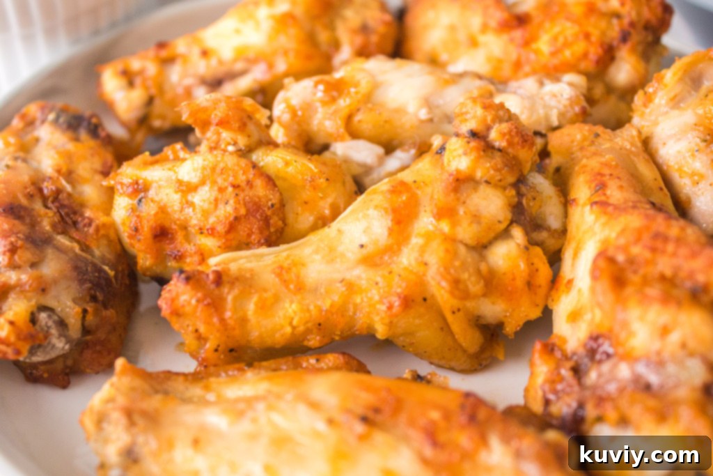 frozen chicken wings in the air fryer