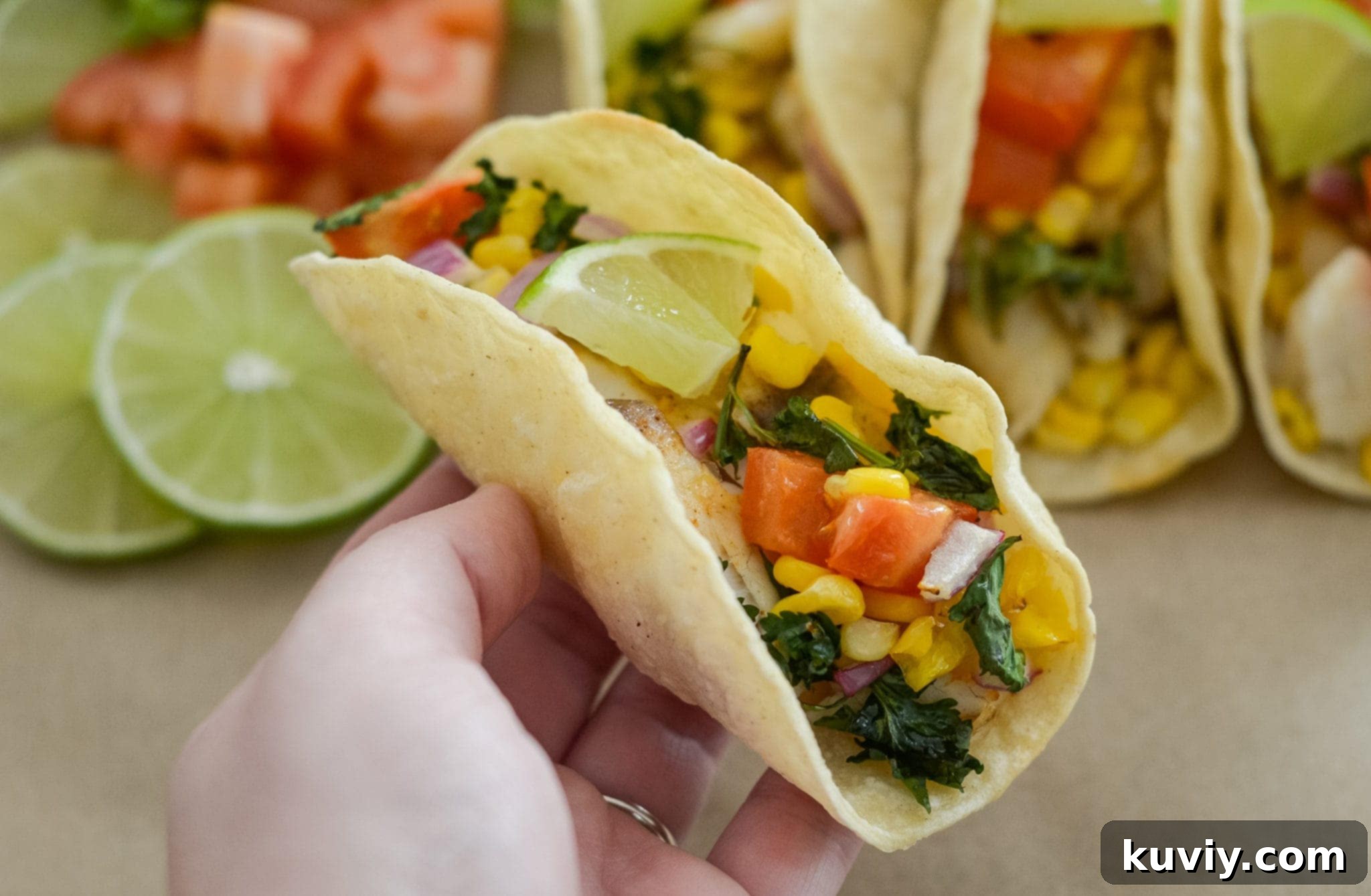 air fryer fish tacos