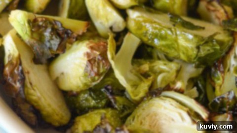 Perfect air fryer brussels sprouts