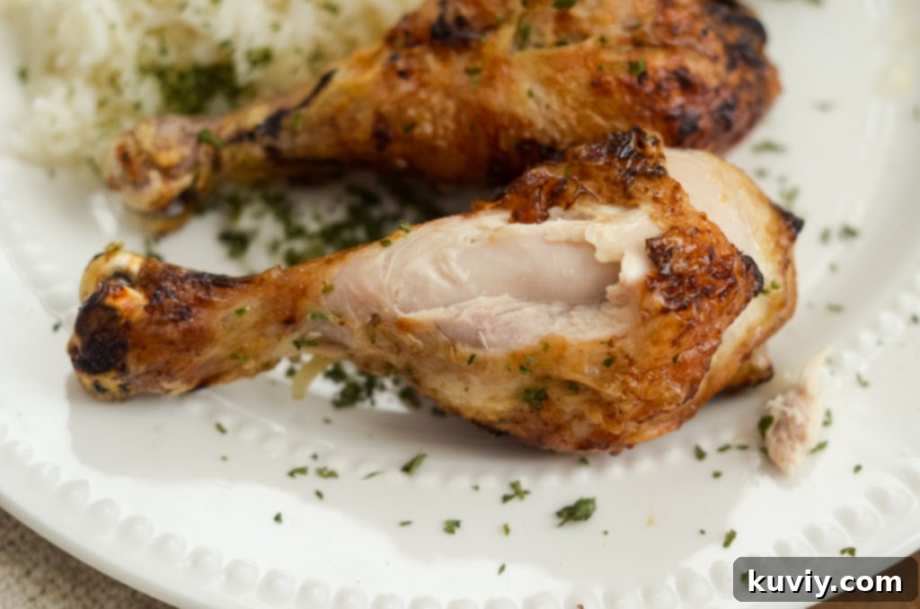 Air Fryer Teriyaki Chicken Legs