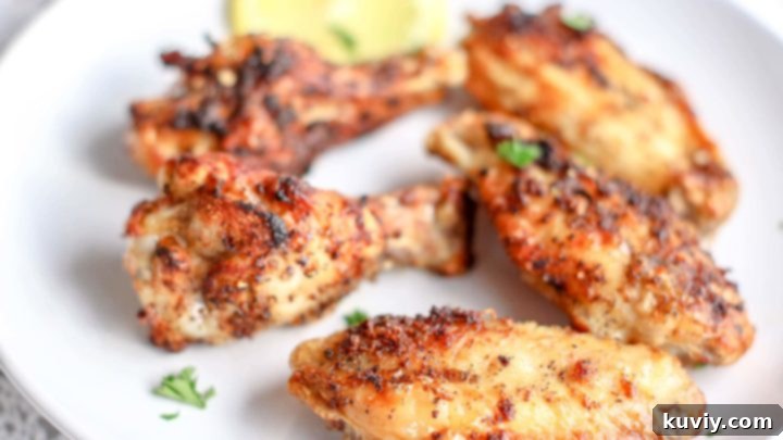 Air Fryer Lemon Pepper Wings