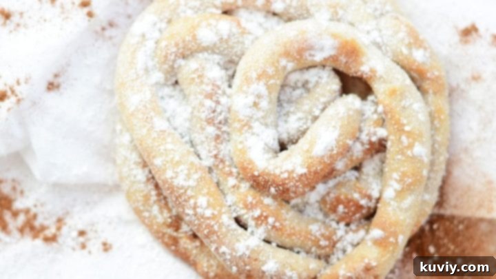 Air Fryer Funnel Cake Recipe