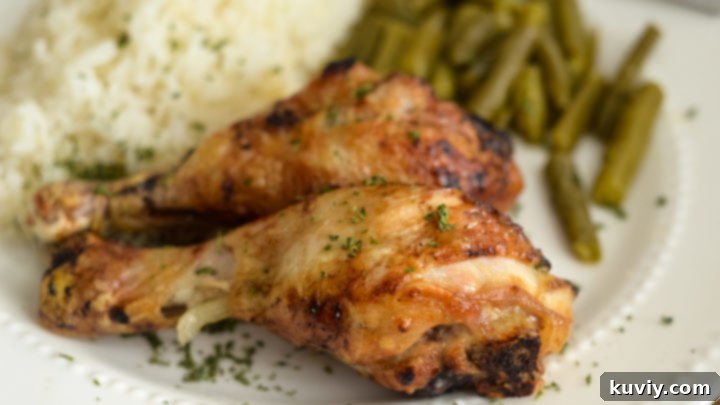 Air Fryer Teriyaki Chicken Legs