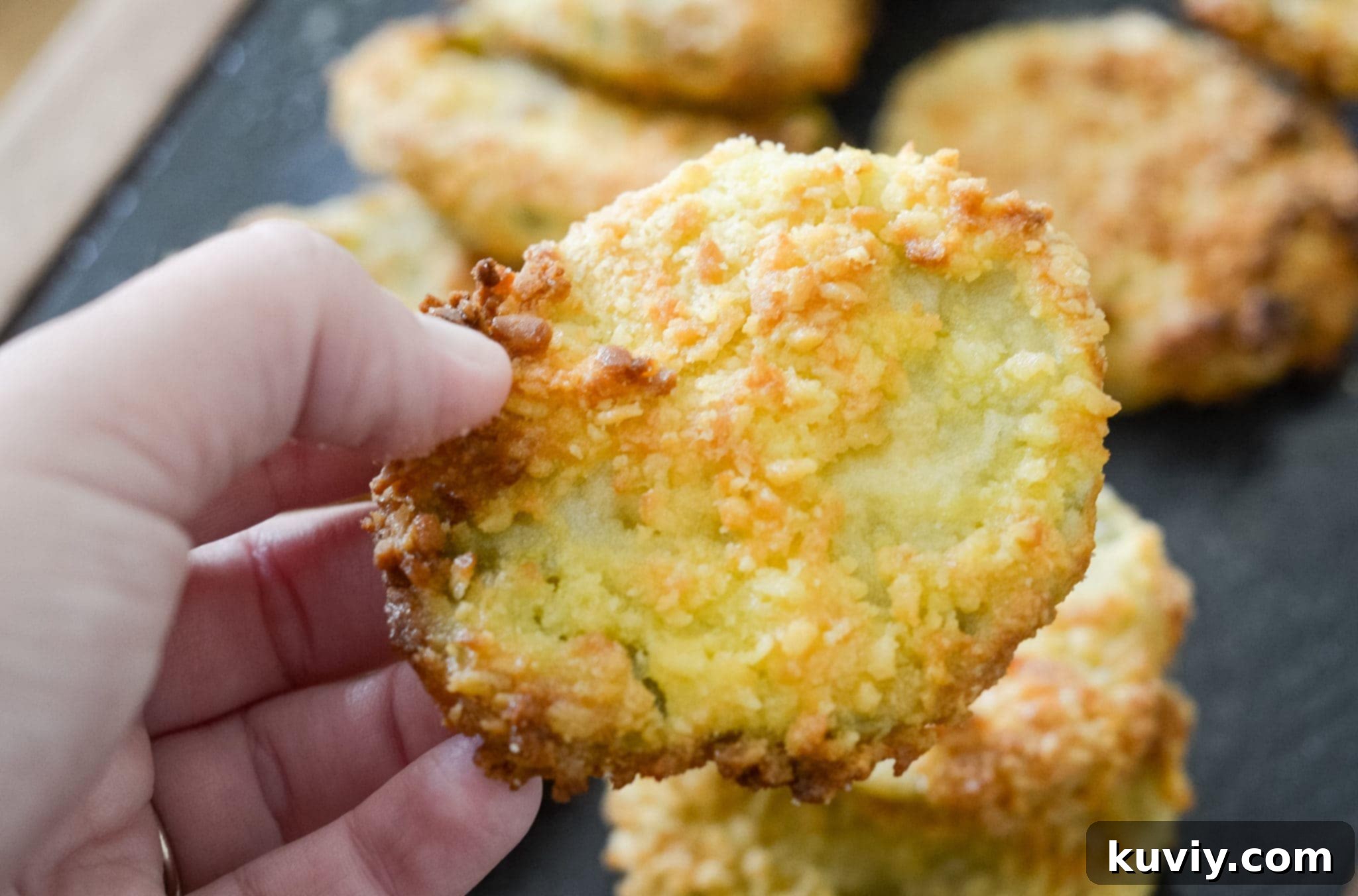 Delicious Air Fryer S'mores ready to be eaten, perfect for Memorial Day dessert