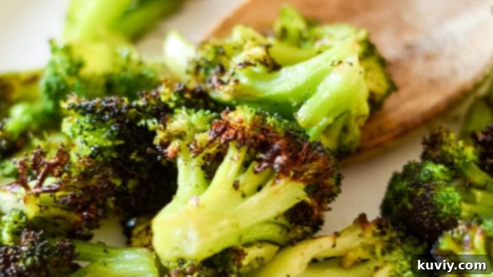Air Fryer Broccoli in 10 Minutes