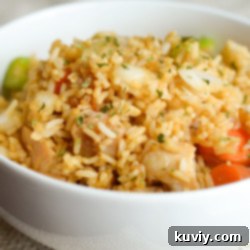 Crispy Gluten Free Air Fryer Chicken Fried Rice 2 img 187 9
