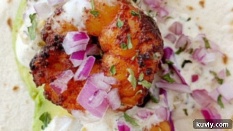 Air Fryer Shrimp Tacos - A fresh and healthy taco night option