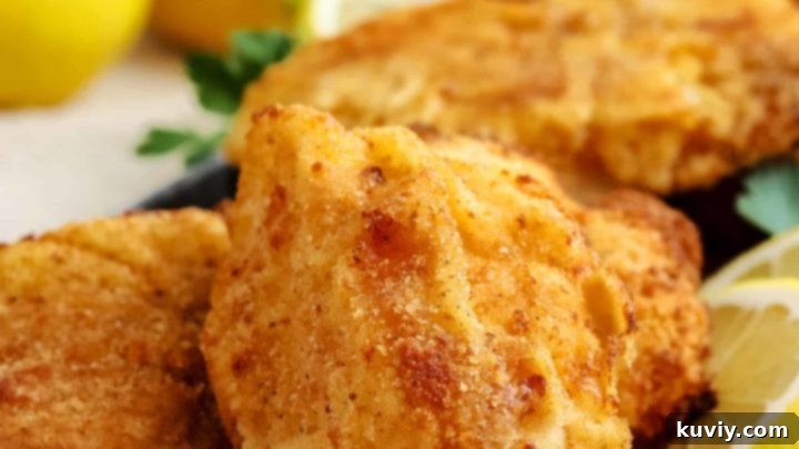 Air Fried Fish - Crispy and light, cooked quickly