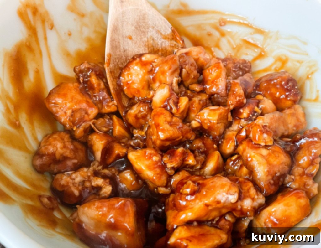 air fryer teriyaki chicken bowls