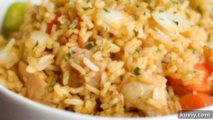 Delicious Gluten-Free Air Fryer Chicken Fried Rice