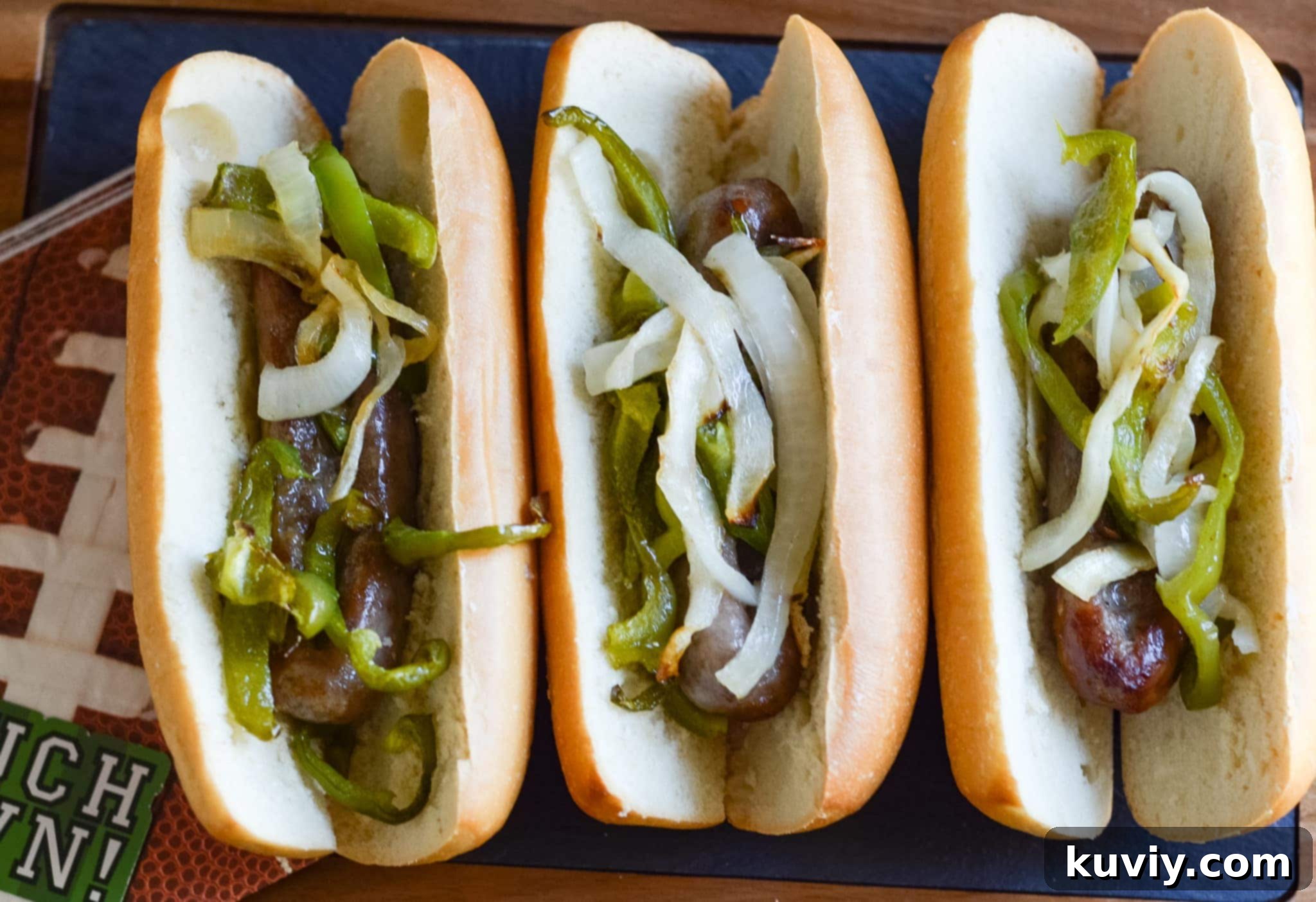 Crispy Air Fryer Brats in a Flash 3 Close-up of perfectly cooked Air Fryer Brats