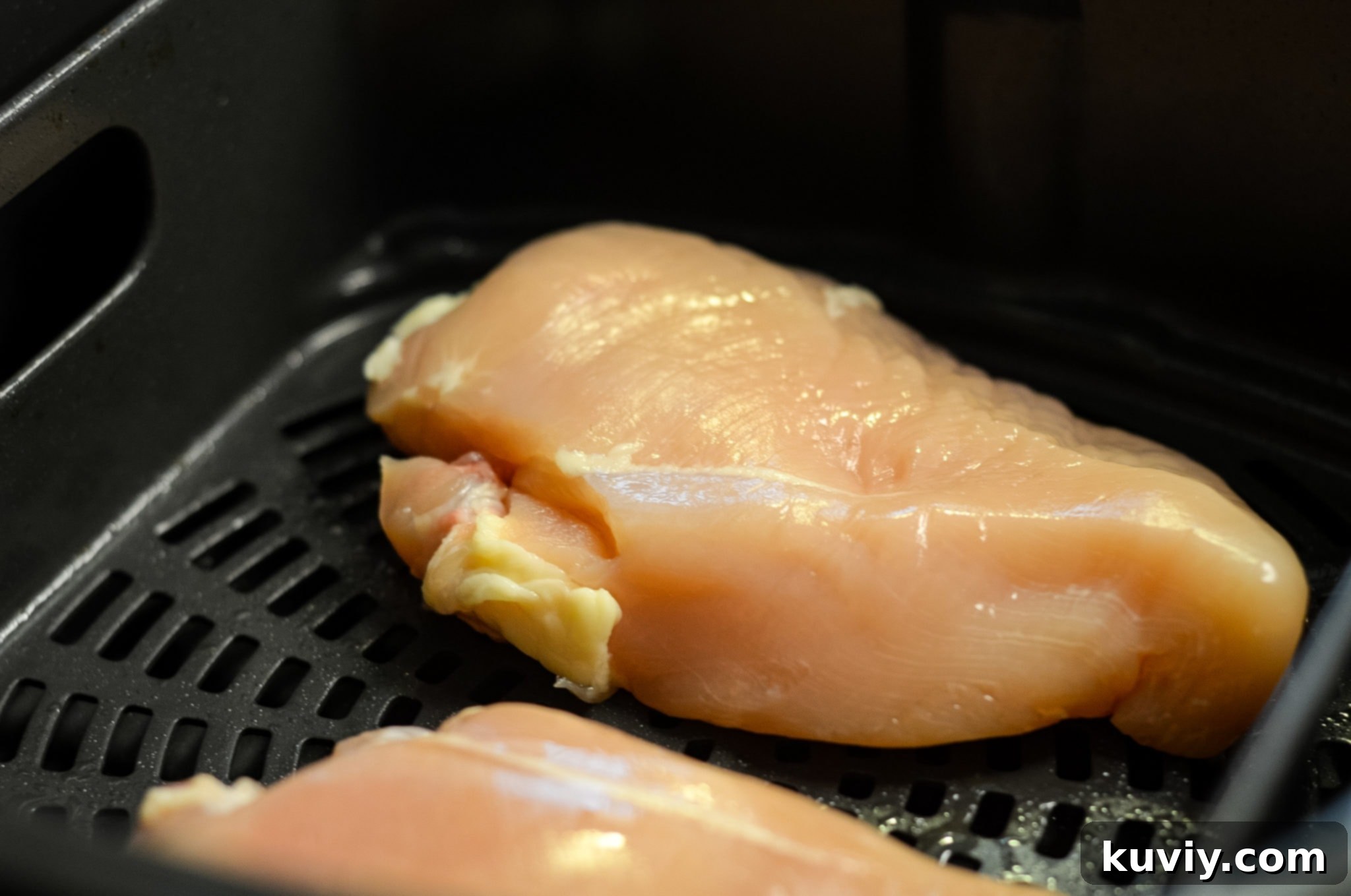 Easy Air Fryer Chicken Breast in the air fryer