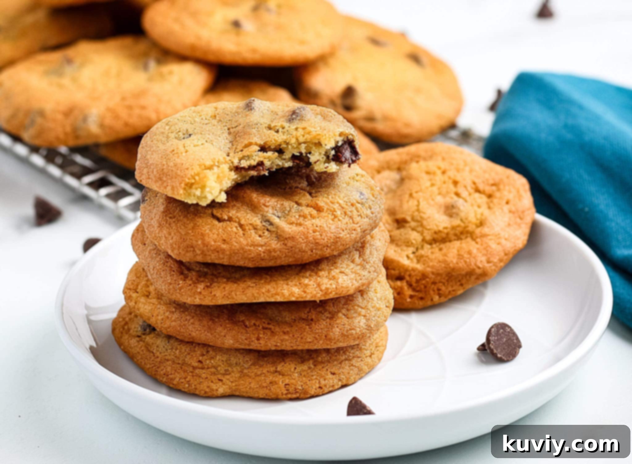 air fryer chocolate chip cookies