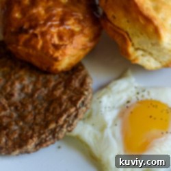 Air Fryer Eggs 6 Air Fried Eggs in a Ramekin, perfectly cooked for breakfast