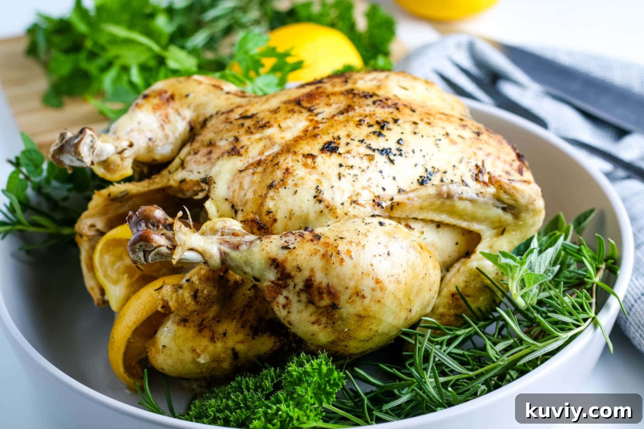 air fryer whole chicken