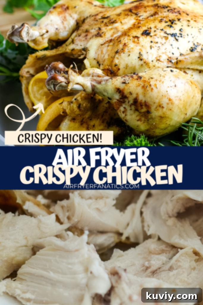 AIR FRYER WHOLE CHICKEN