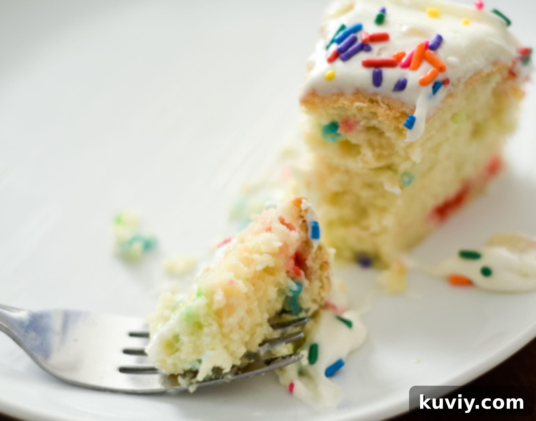 Air Fryer Cake Ready - A perfectly baked Air Fryer Cake, golden brown and ready for frosting.