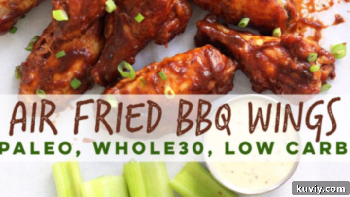 Air Fried BBQ Wings