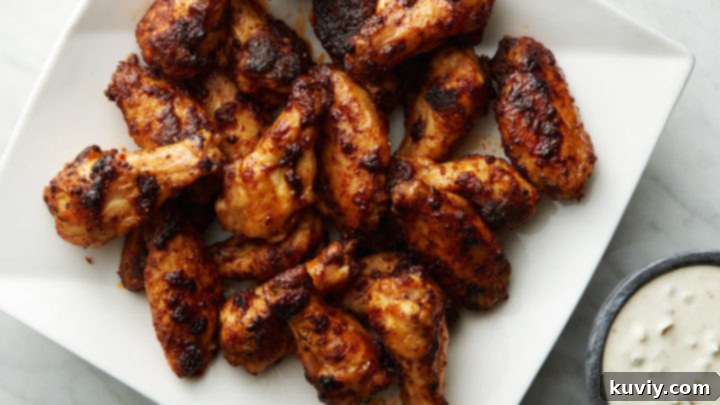 Air Fryer Nashville Hot Chicken Wings