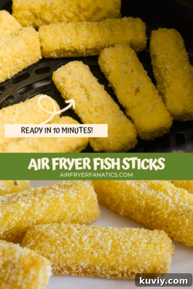 air fryer fish sticks