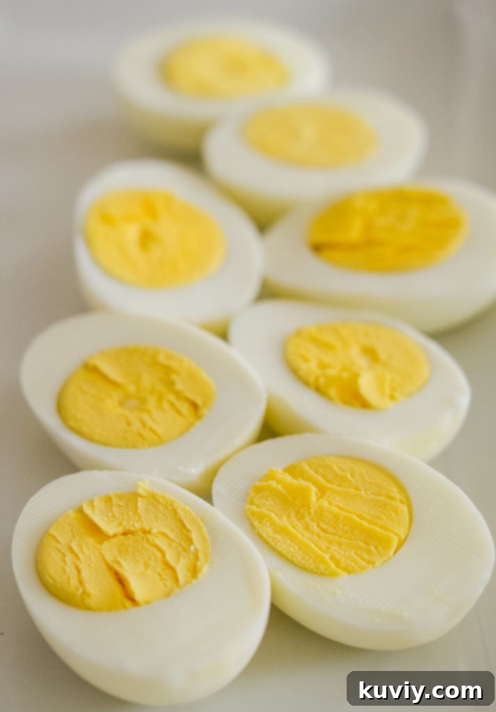 Perfectly Peelable Air Fried Hard Boiled Eggs 2 air fryer hard boiled eggs