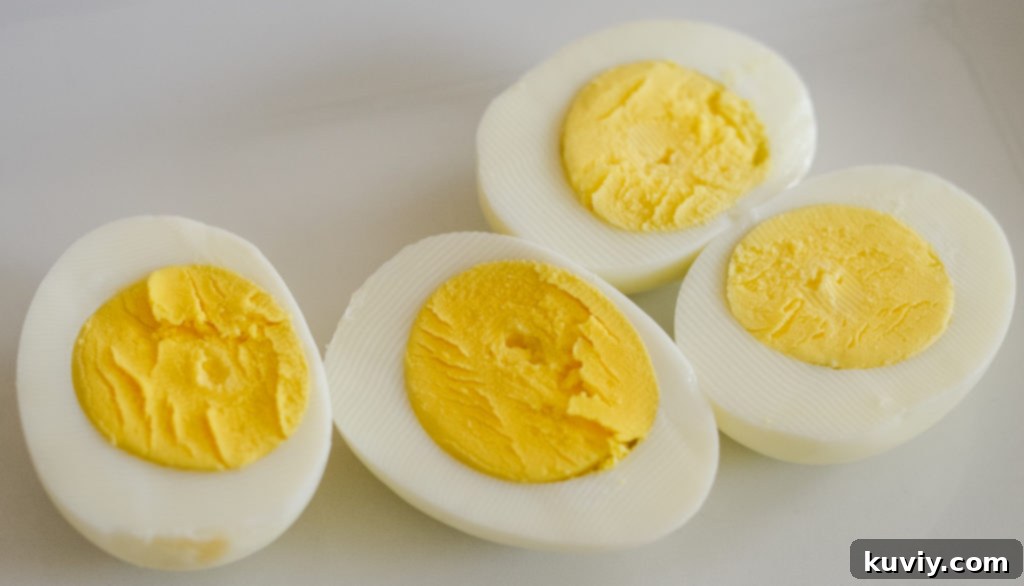 Perfectly Peelable Air Fried Hard Boiled Eggs 6 air fryer hard boiled eggs
