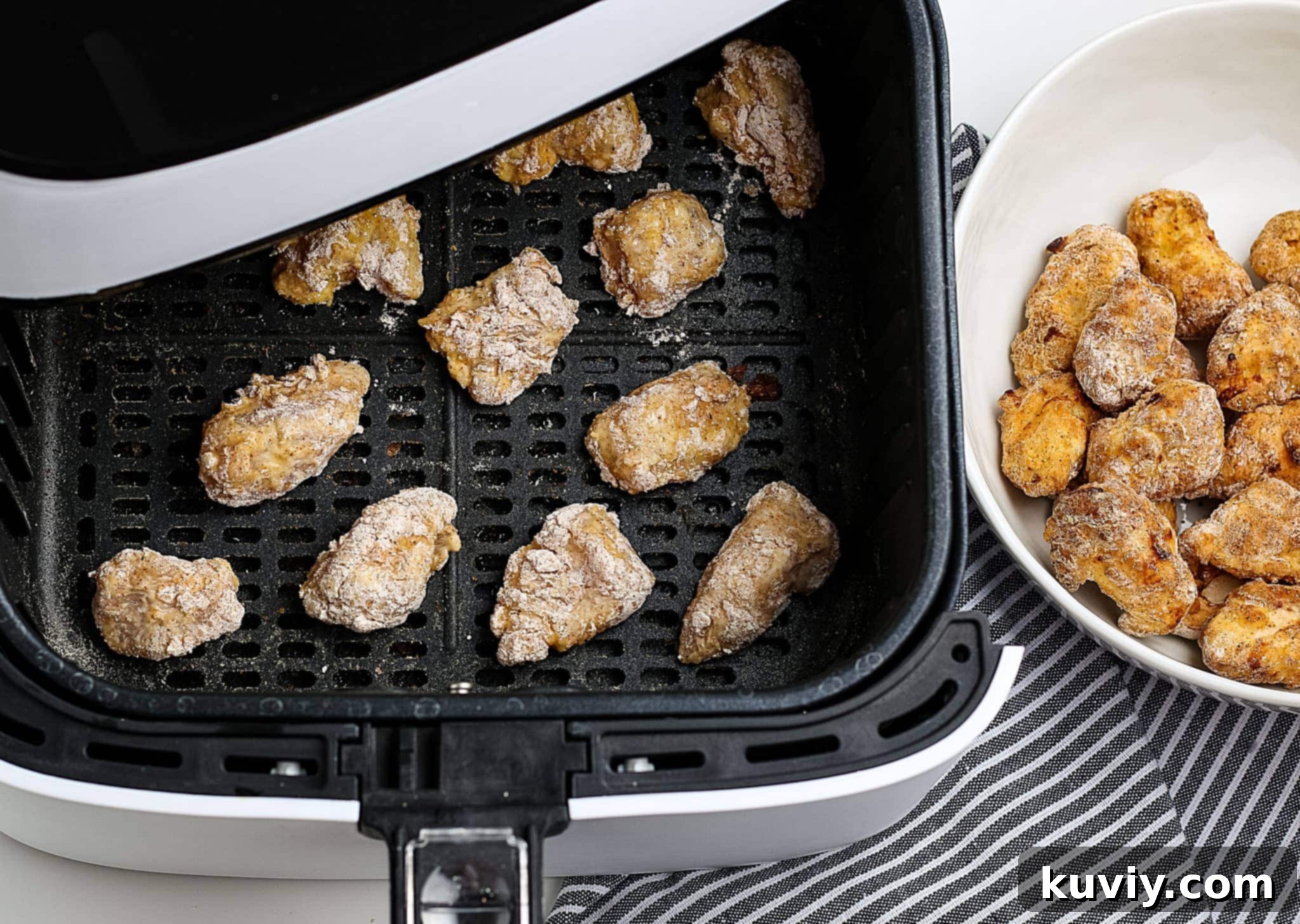 Air Fryer Popcorn Chicken (Gluten-Free)