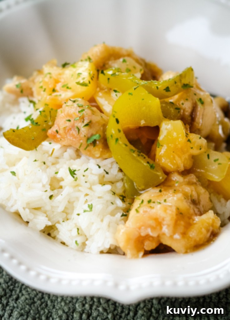 air fryer sweet and sour chicken recipe, homemade, healthy