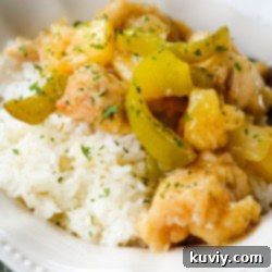 Air Fryer Sweet and Sour Chicken