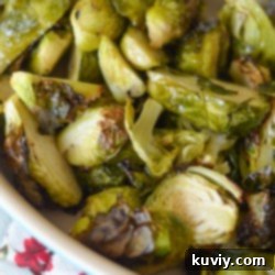 Crispy Air Fryer Brussels Sprouts