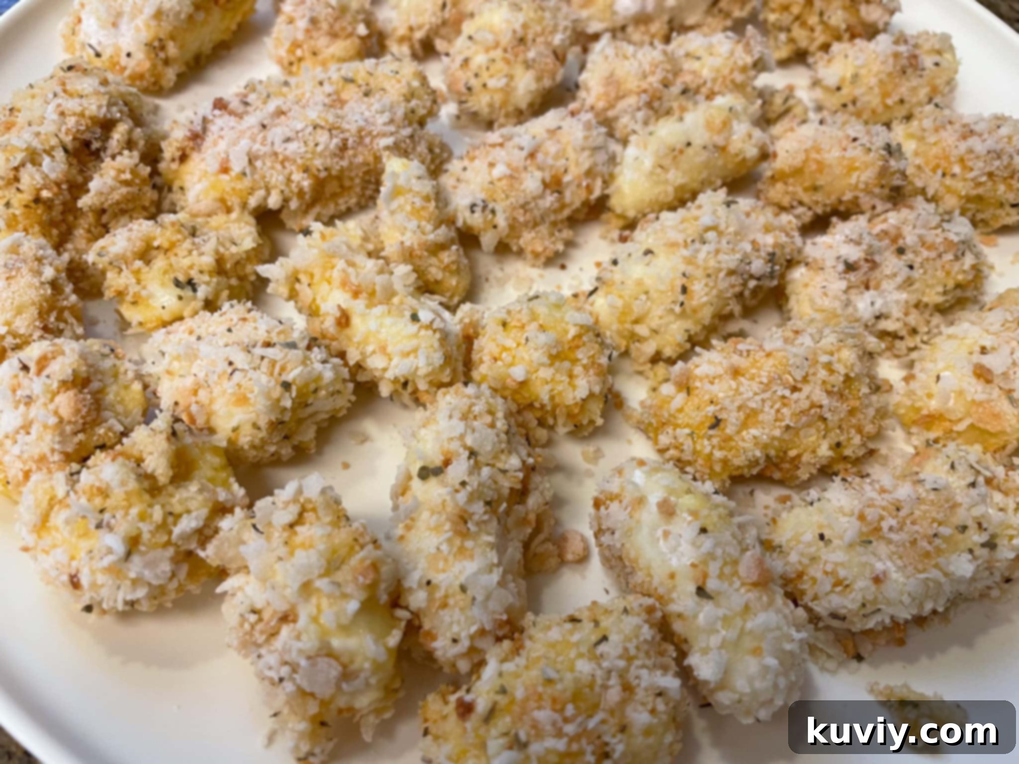 air fried cheese curds