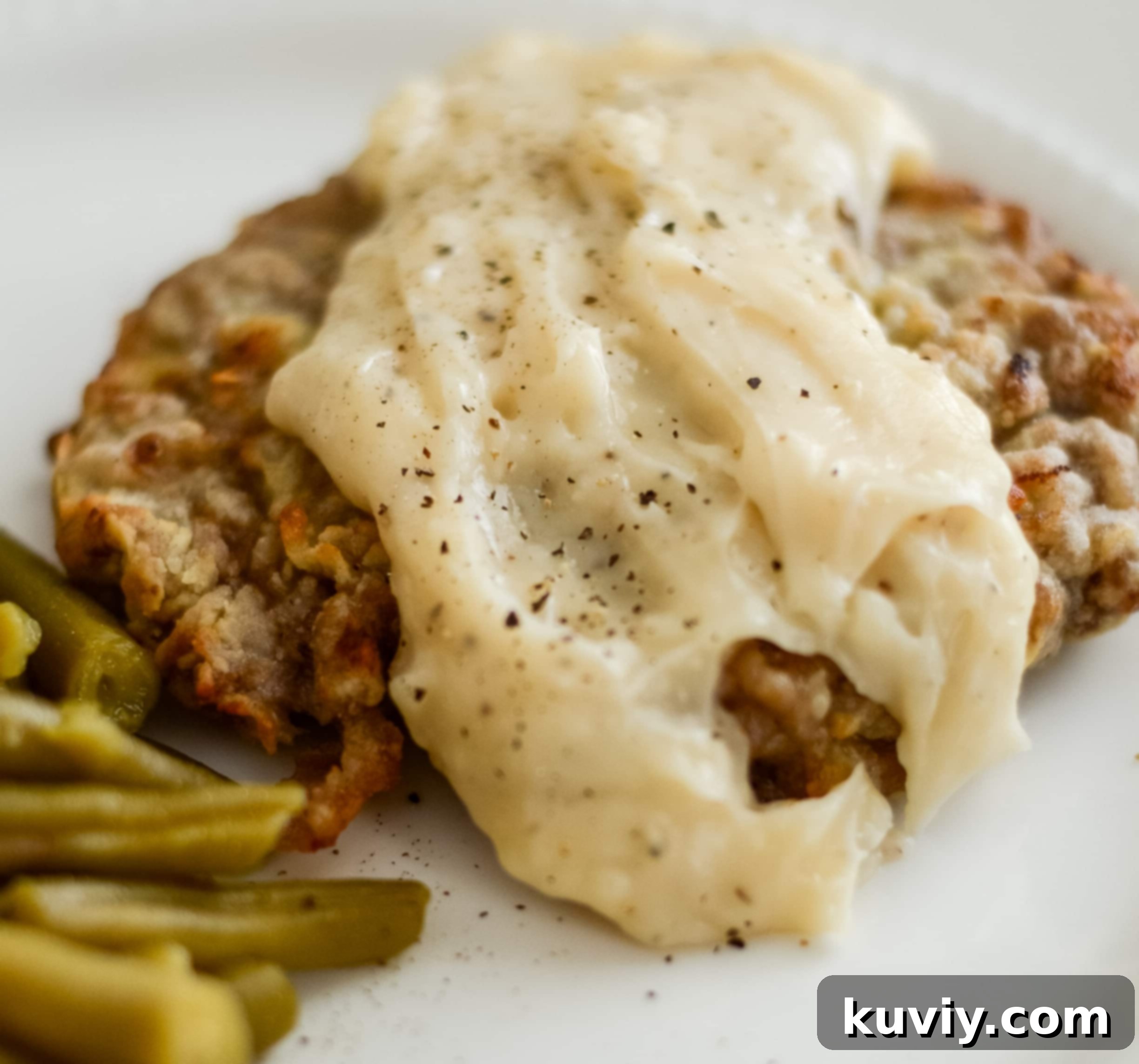 Air Fryer Chicken Fried Steak (Gluten-Free)