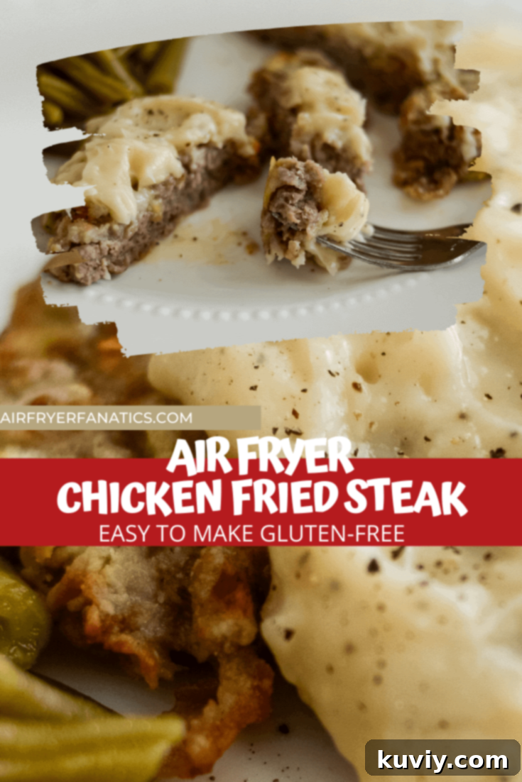 air fryer chicken fried steak gluten-free