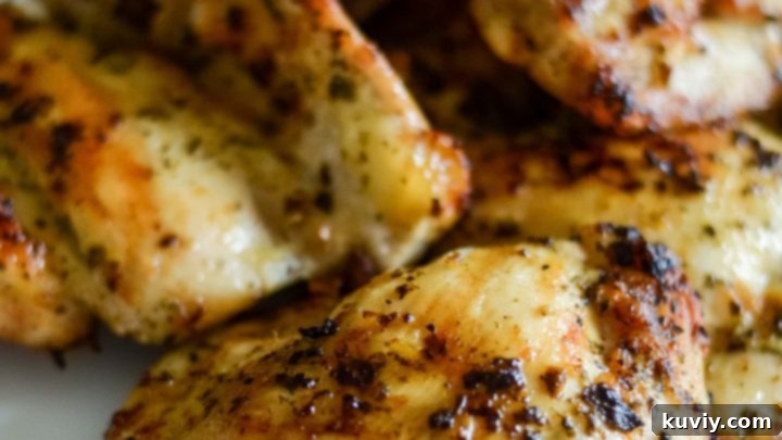 Air Fryer Chicken Pesto