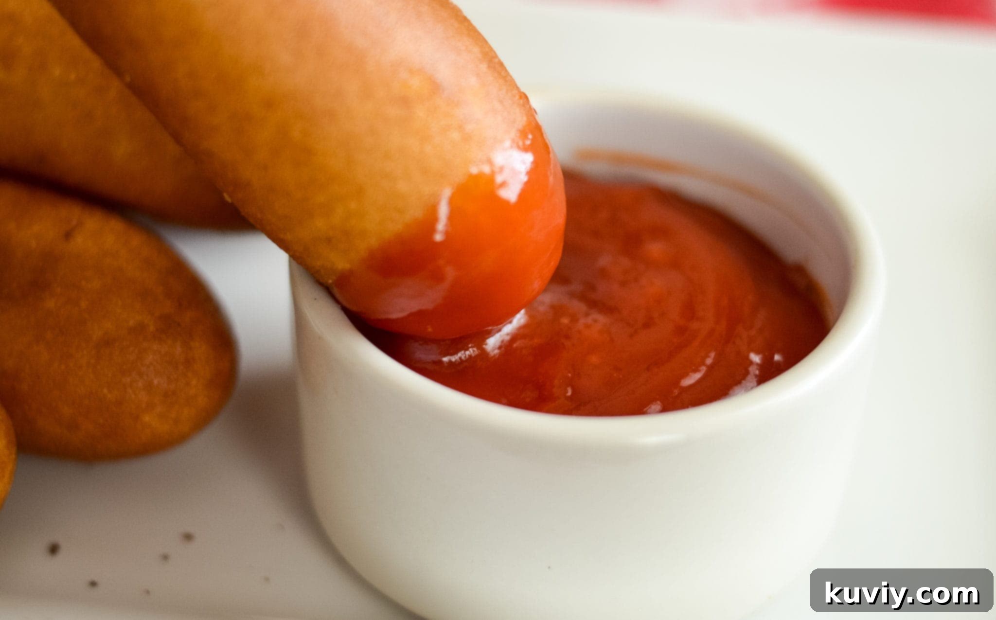 Crispy Air Fryer Frozen Corn Dogs 5 Air Fryer Corn Dogs (From Frozen)