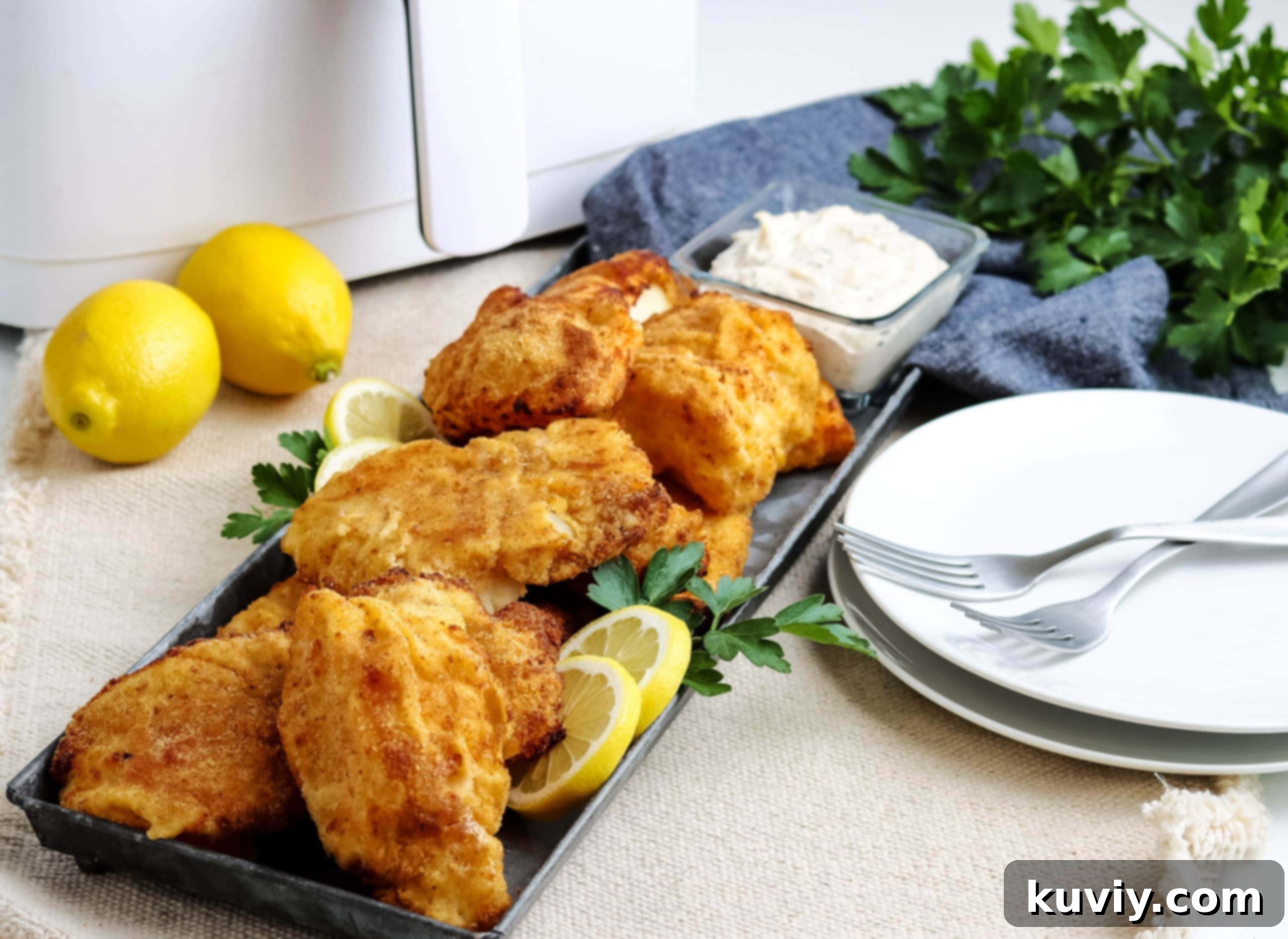 Air Fried Fish (Gluten-Free, Air Fryer)