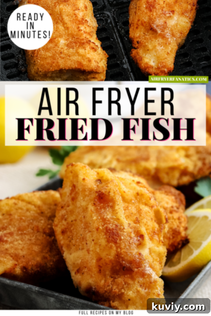Crispy Air Fried Fish - Gluten-Free Air Fryer Recipe