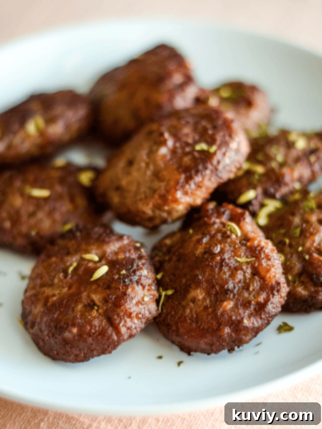 Air Fryer Sausage Patties in 8 Minutes! 