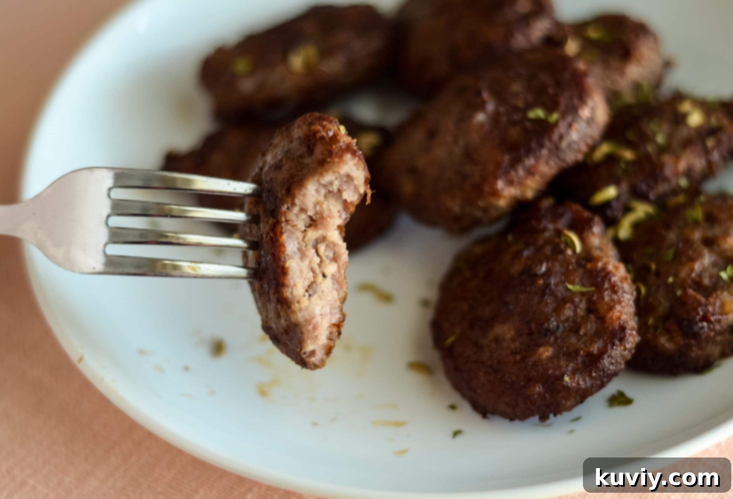 Air Fryer Sausage Patties in 8 Minutes!