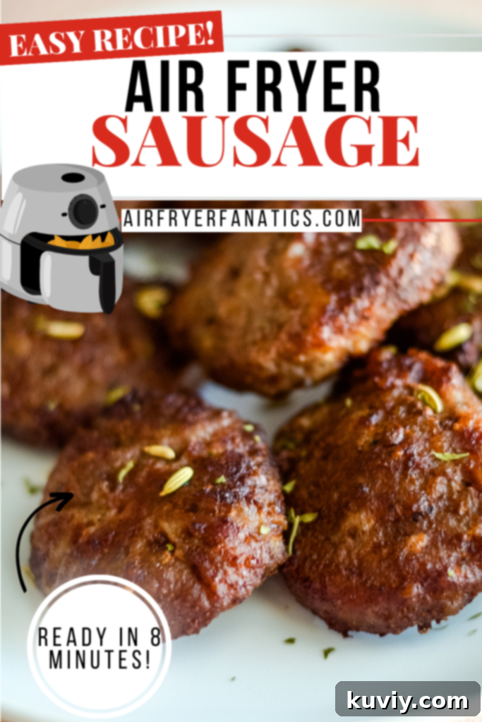AIR FRYER SAUSAGE PATTIES