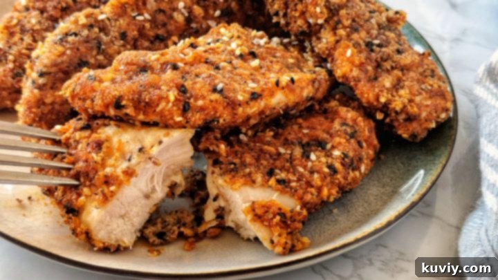 Gluten-Free Everything Bagel Chicken Tenders