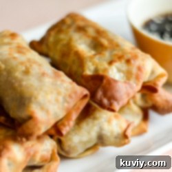 Ninja Foodi Air Fryer Egg Rolls 9 Air Fryer Egg Rolls recipe image