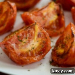 Air Fryer Roasted Tomatoes