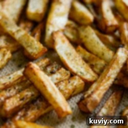 Air Fryer French Fries in a basket