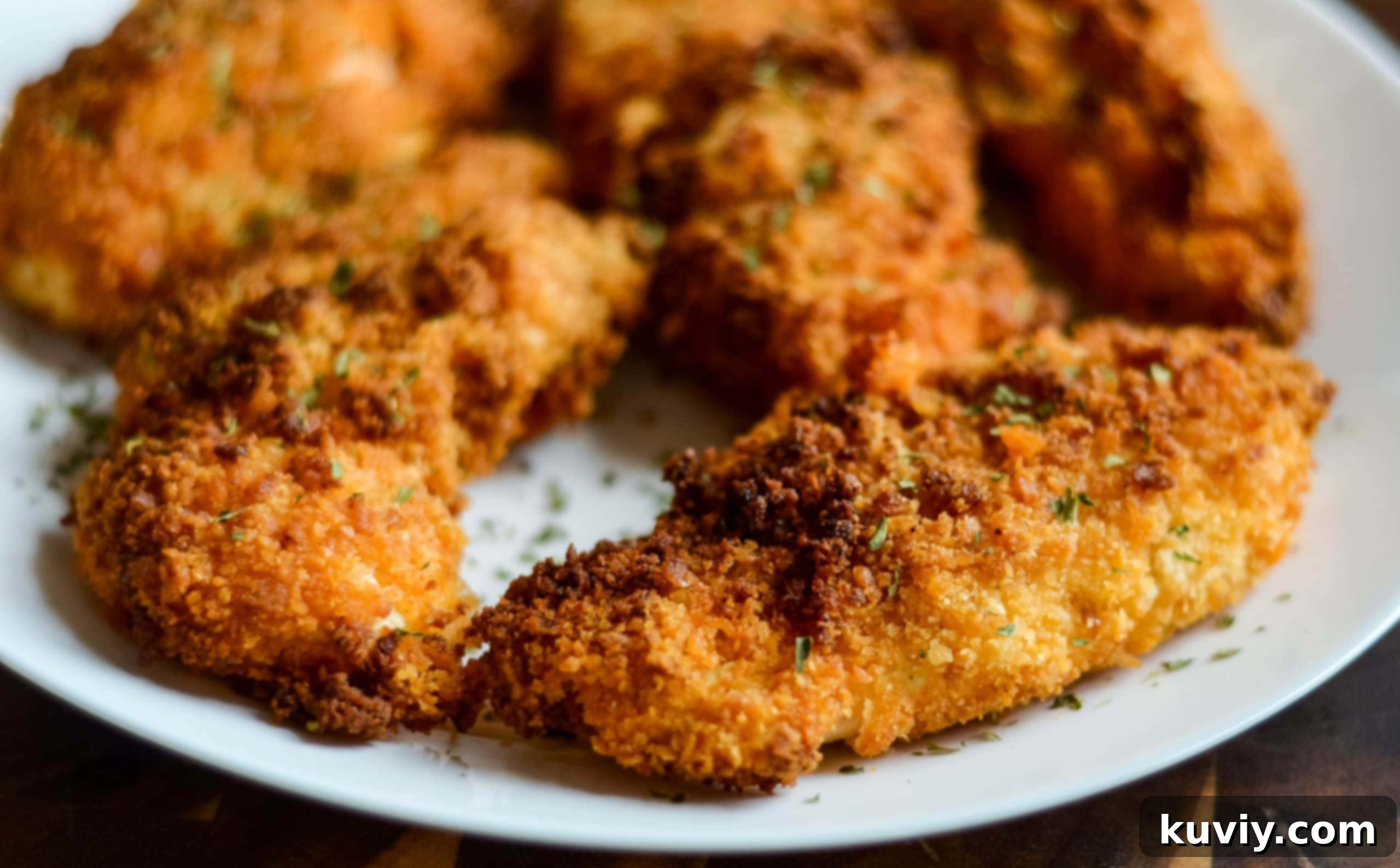 Air Fryer Buffalo Chicken Tenders with dipping sauce