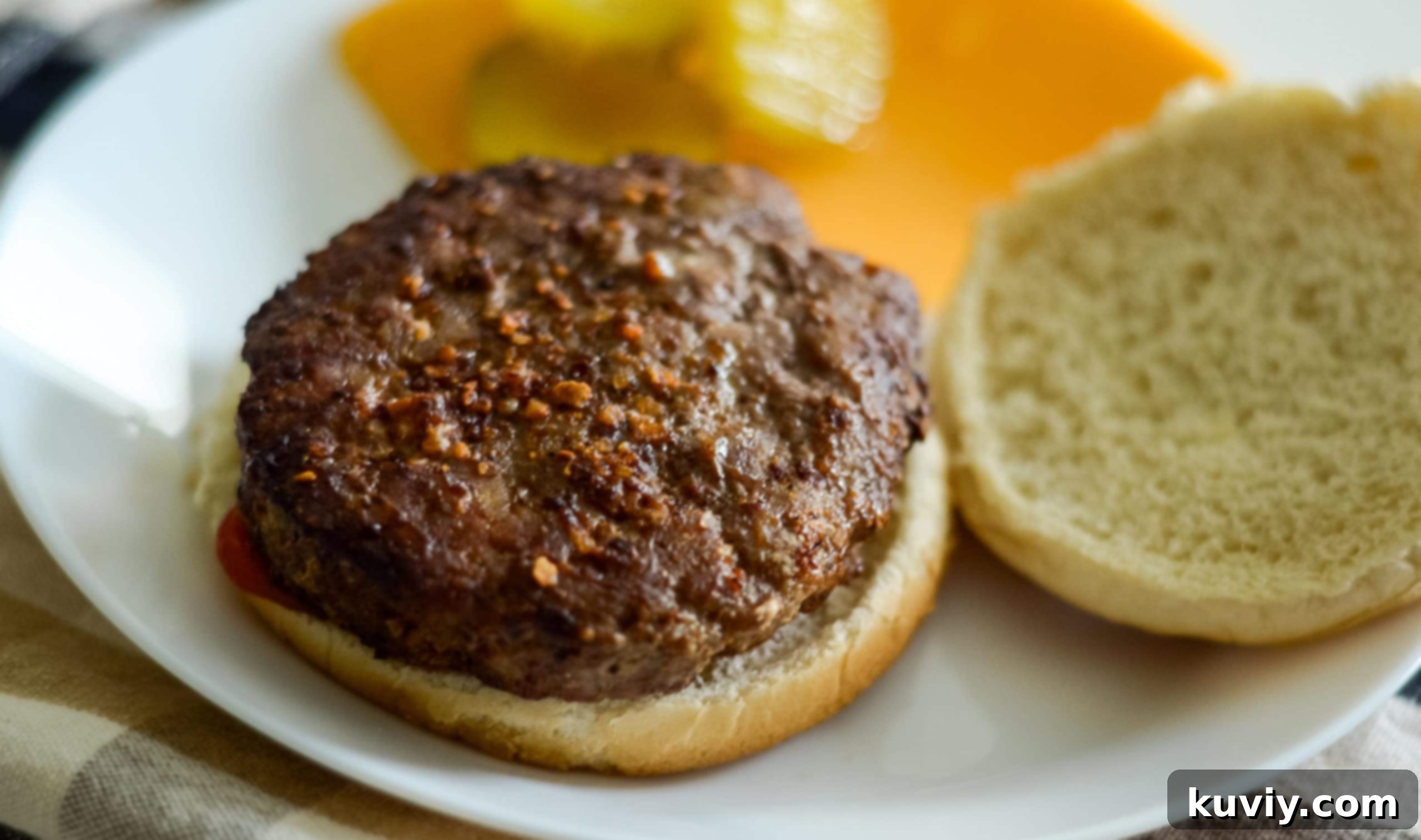 The Ultimate Air Fryer Turkey Burgers 2 air fryer turkey burgers