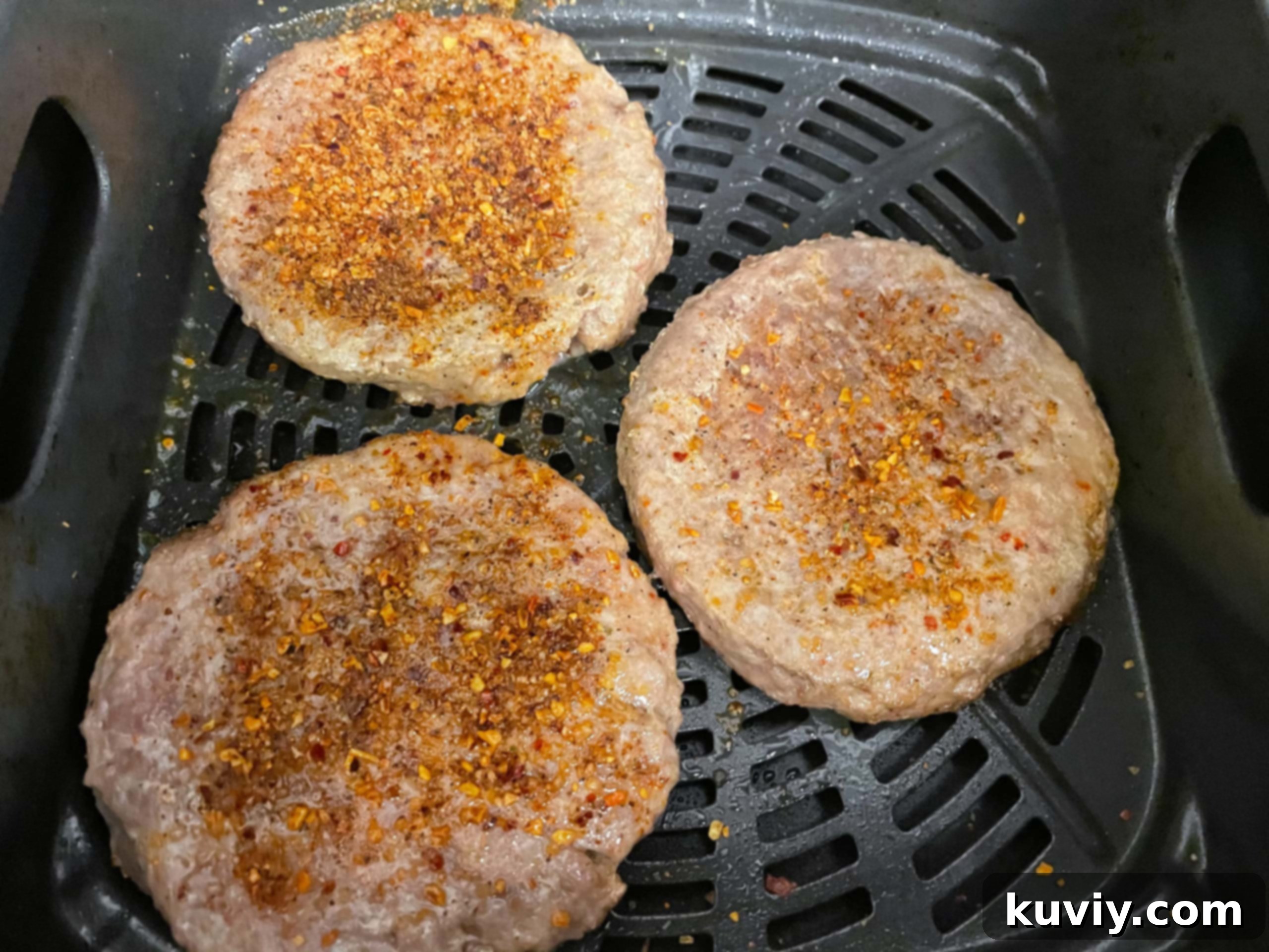 The Ultimate Air Fryer Turkey Burgers 3 air fryer turkey burgers